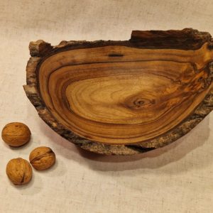 Miska ořech kůrovka 23 x 8 cm